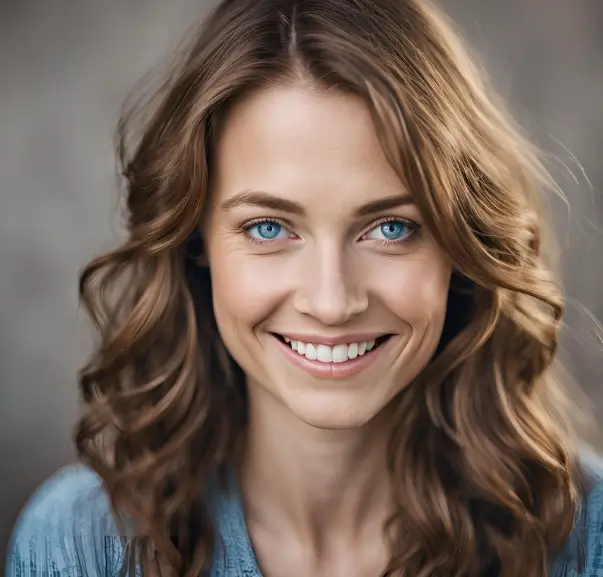 Image d'une cliente heureuse